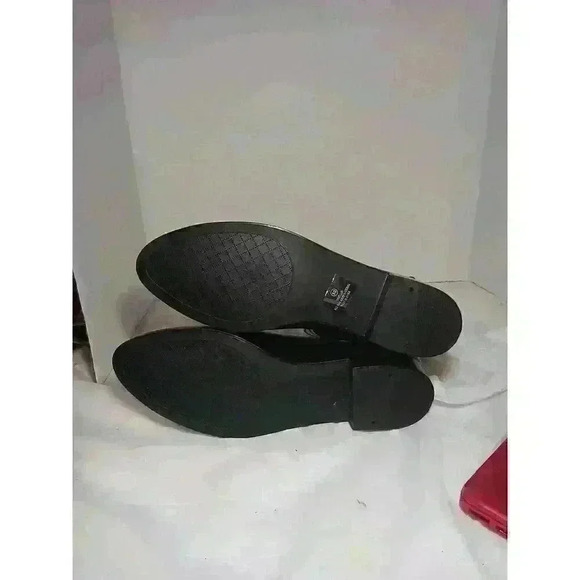 Catherine Malandrino Brielle Chelsea Black Rubber Ankle Rain Boots Sz 41 US‎ 10 - Picture 5 of 5